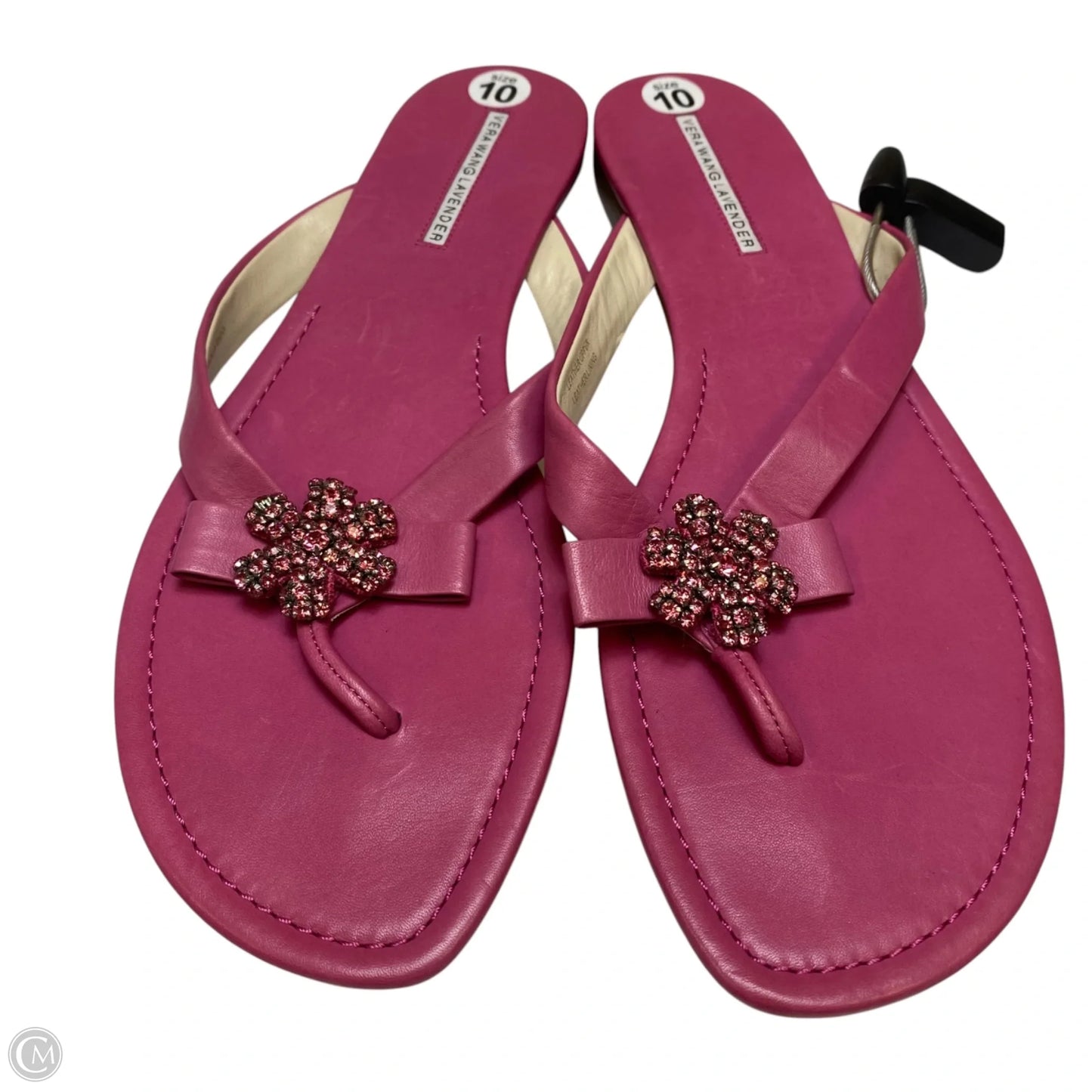 Sandals Designer By Vera Wang In Pink, Size: 10