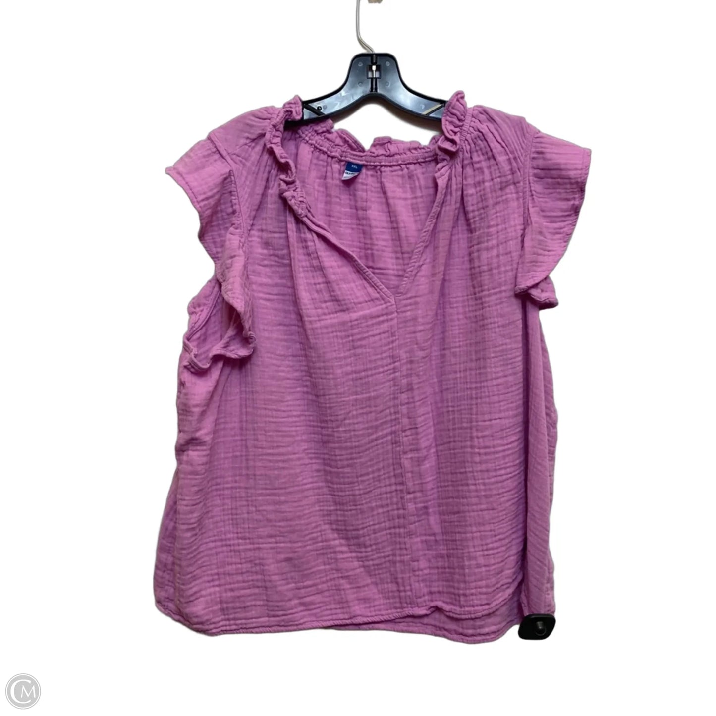 Top Sleeveless By Old Navy In Pink, Size: Xxl