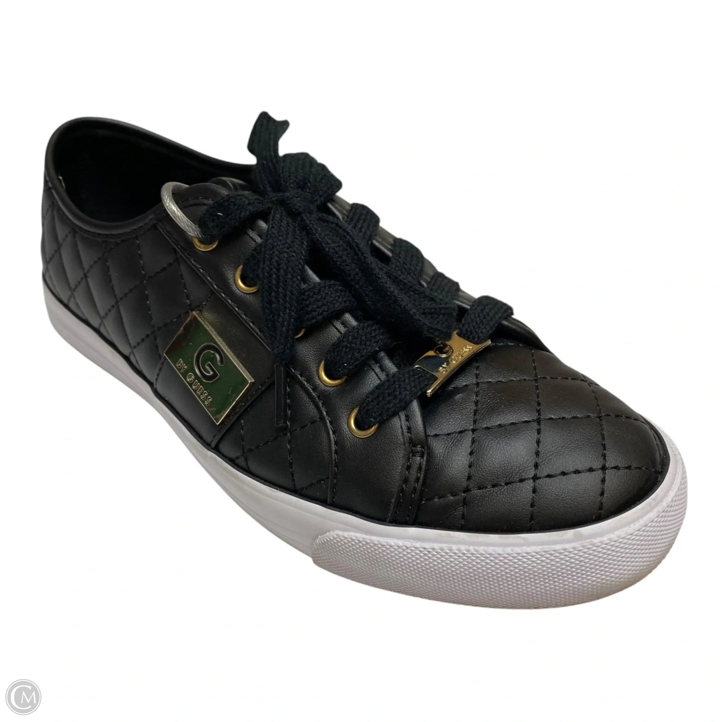 Shoes Sneakers By Guess In Black, Size: 7