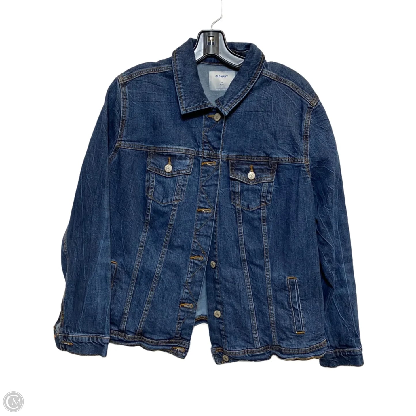 Jacket Denim By Old Navy In Blue Denim, Size: 1x