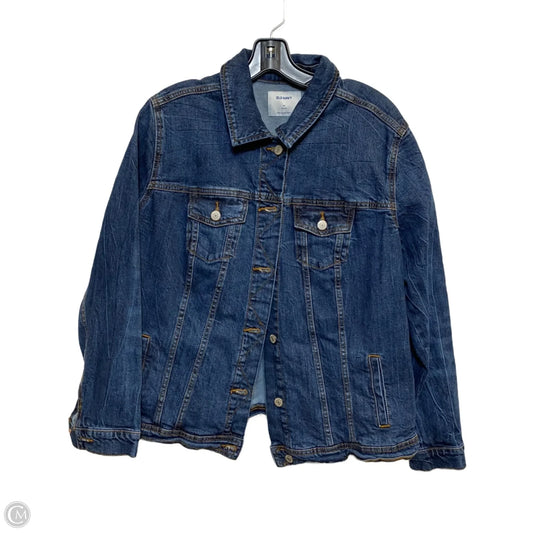 Jacket Denim By Old Navy In Blue Denim, Size: 1x