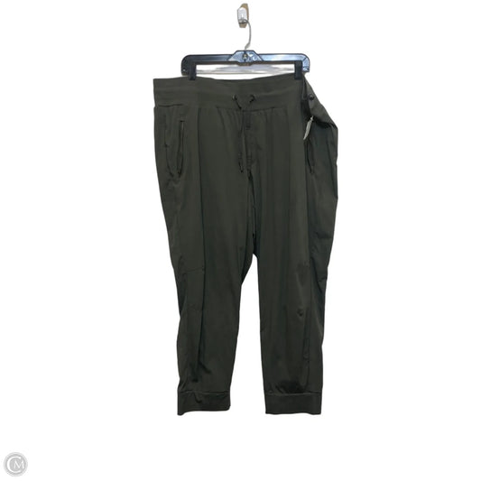 Athletic Pants By Athleta In Green, Size: 2x