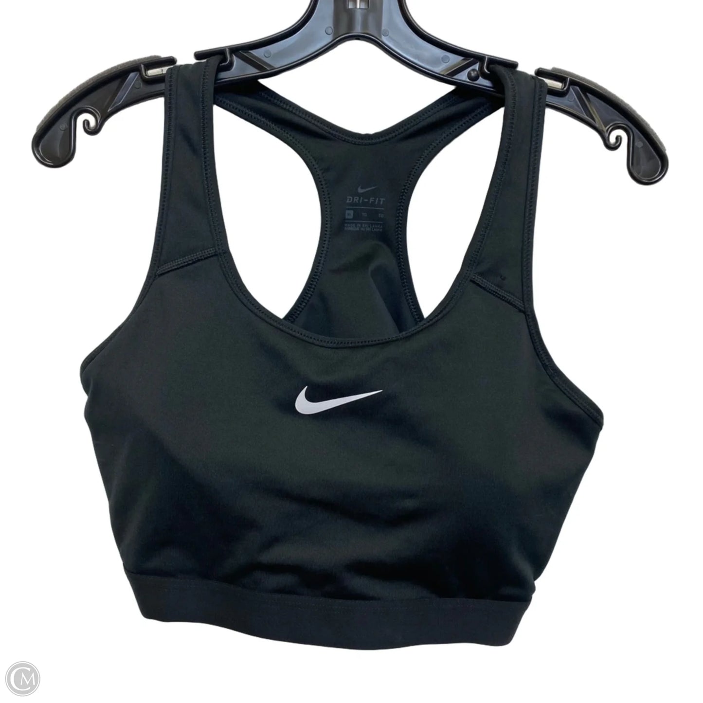 Athletic Bra By Nike In Black, Size: Xl