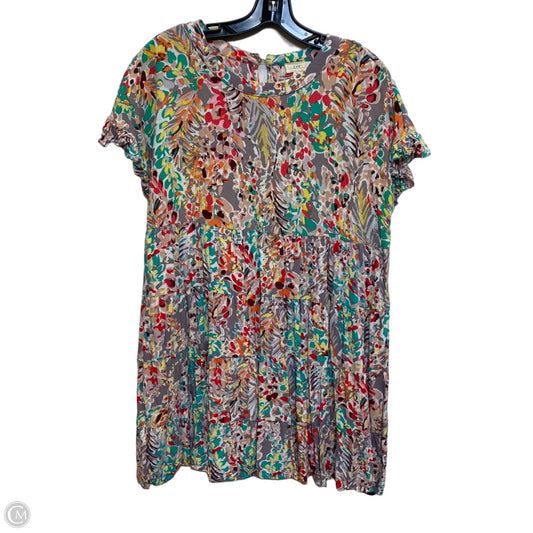 Dress Casual Short By Ott In Multi-colored, Size: L