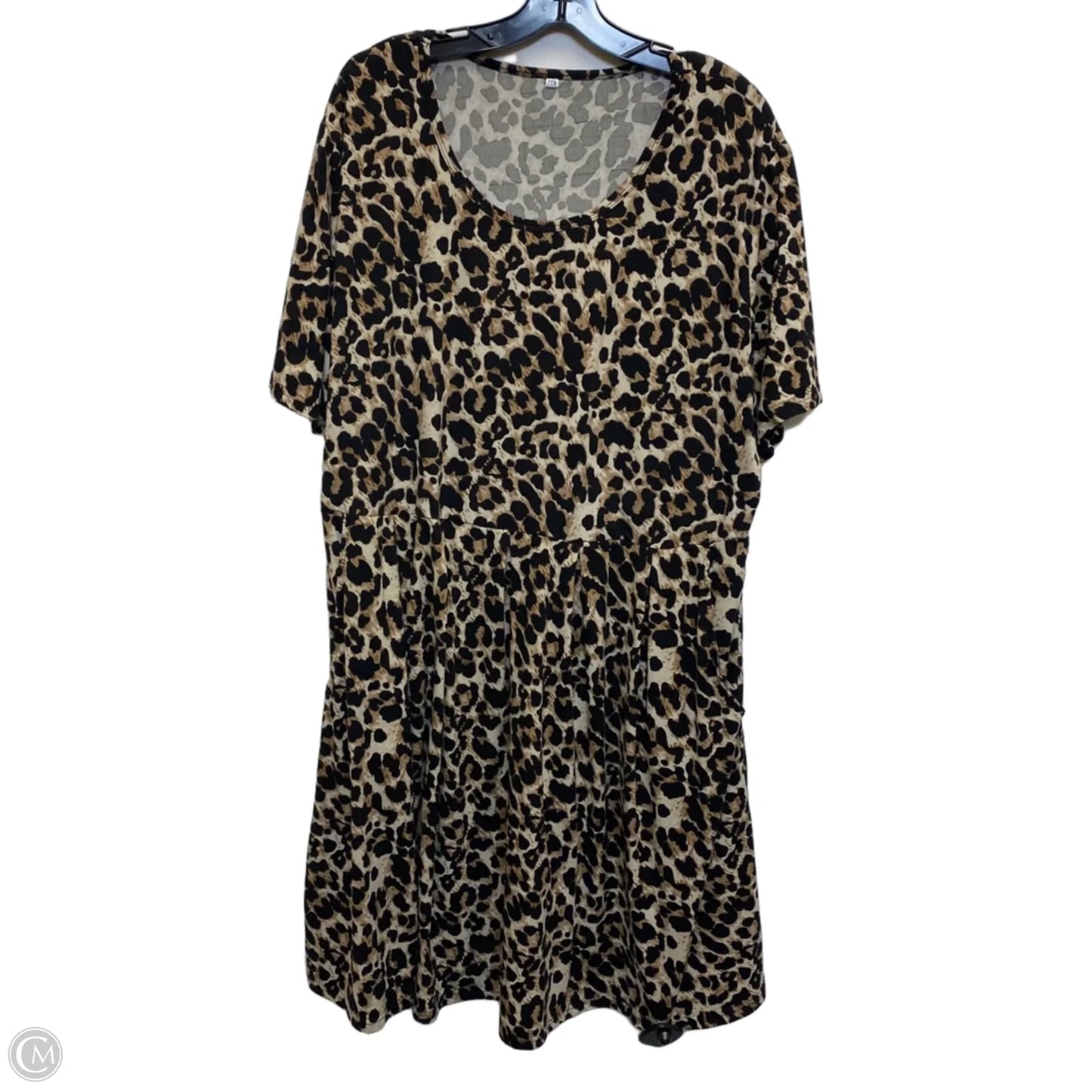 Dress Casual Short By Cmf In Animal Print, Size: 3x