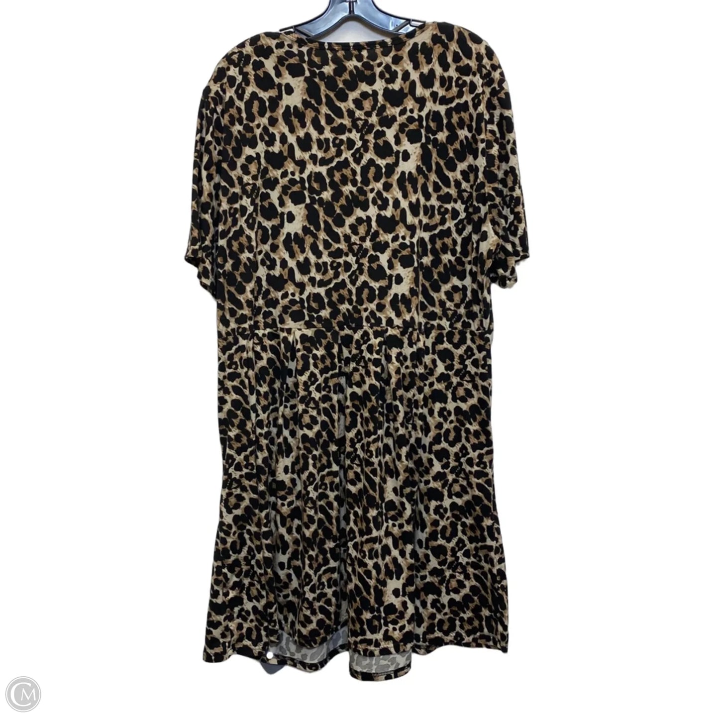 Dress Casual Short By Cmf In Animal Print, Size: 3x