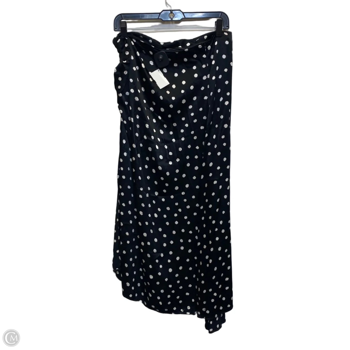 Skirt Maxi By Zara In Black & White, Size: L