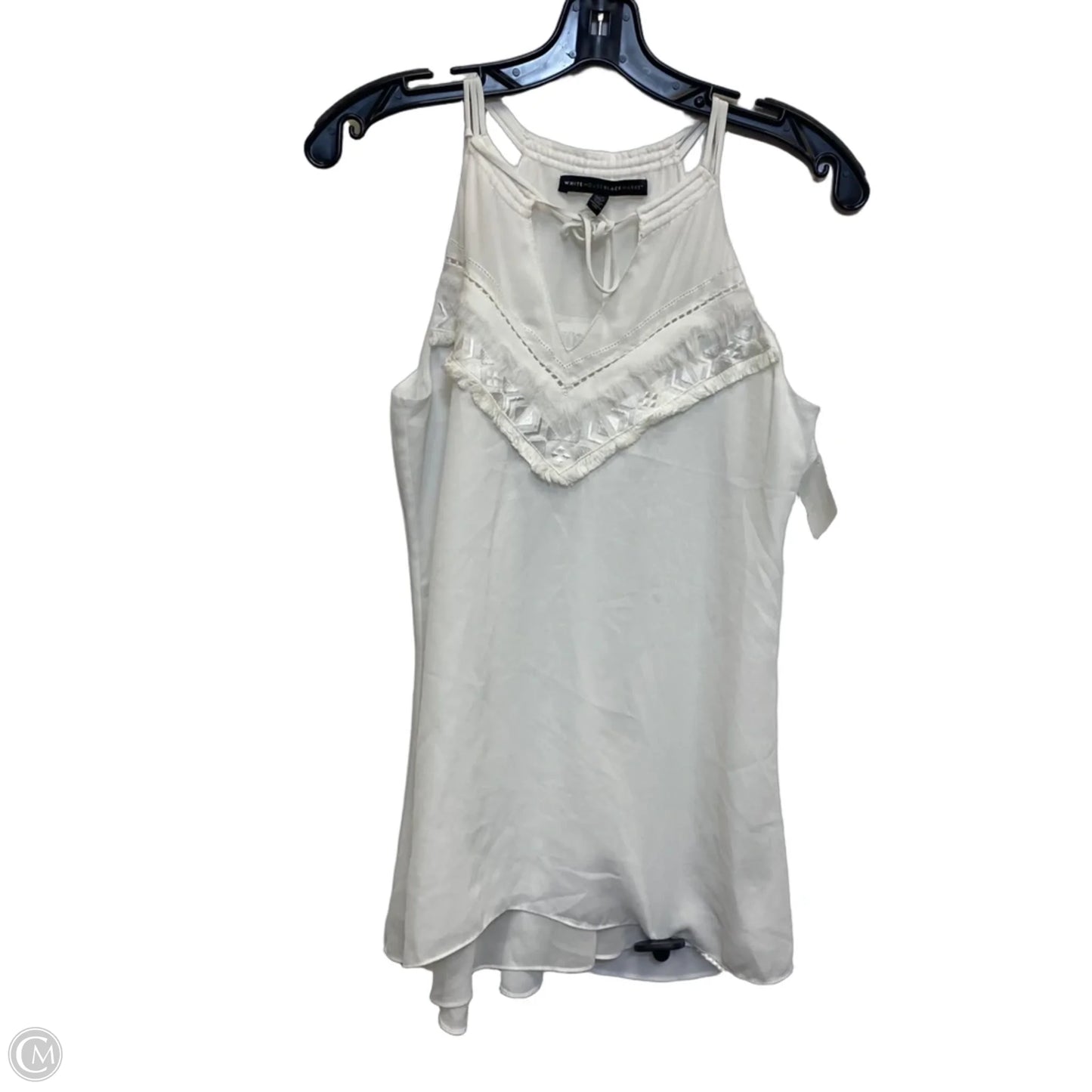 Top Sleeveless By White House Black Market In White, Size: Xs
