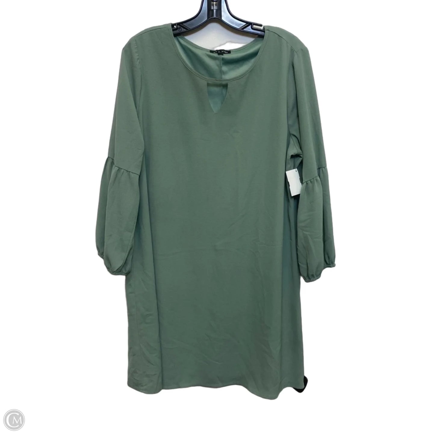 Dress Casual Short By As U Wish In Green, Size: Xl