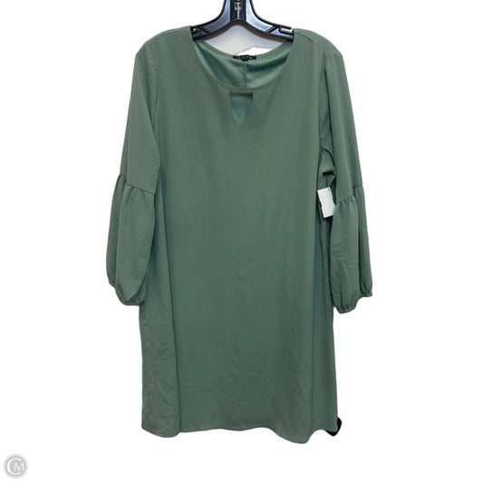Dress Casual Short By As U Wish In Green, Size: Xl