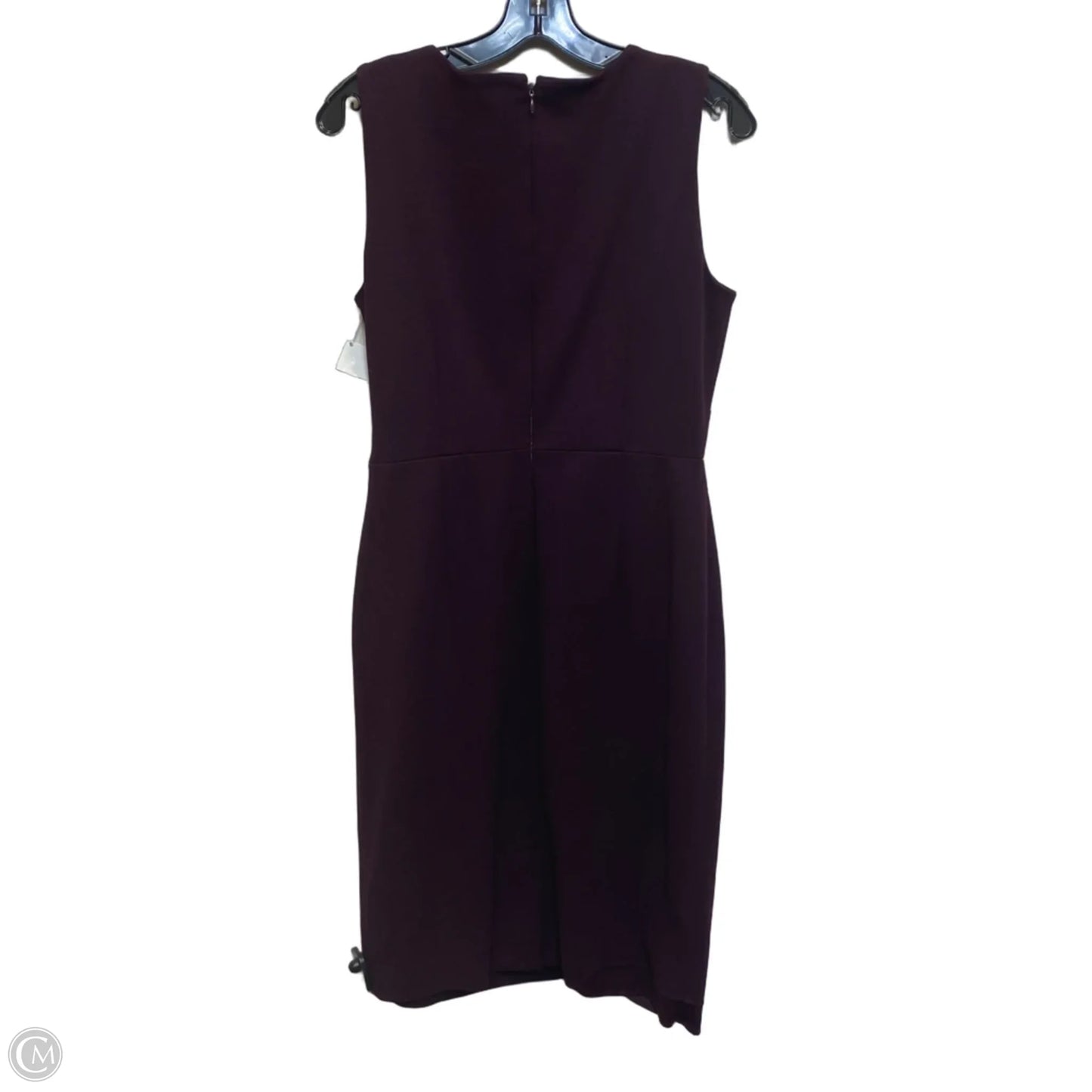 Dress Work By Calvin Klein In Purple, Size: M