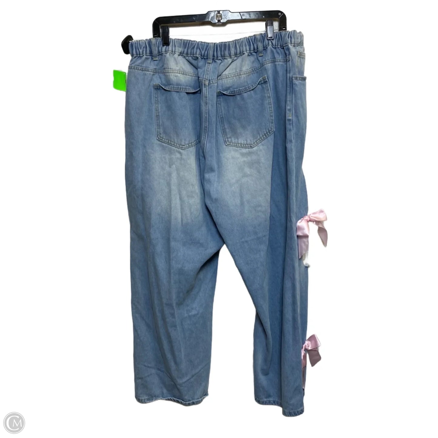 Jeans Straight By Shein In Blue Denim, Size: 3x