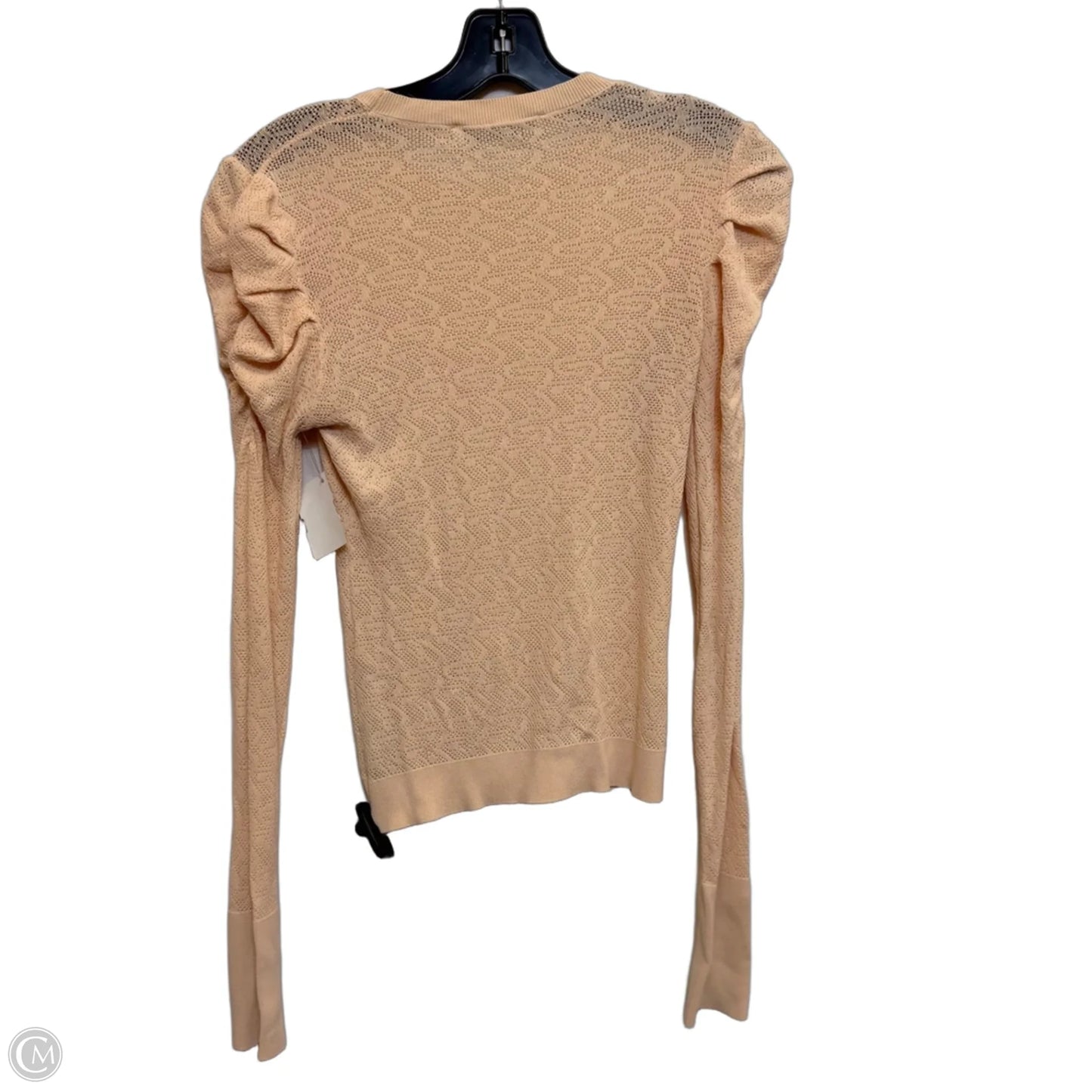 Top Long Sleeve By Zara In Orange, Size: M