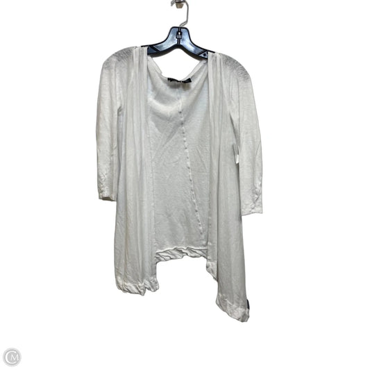 Cardigan By Tahari In White, Size: M