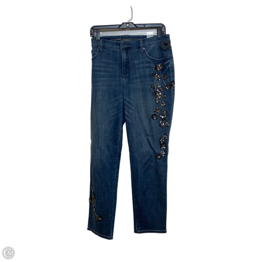 Jeans Straight By Chicos In Blue, Size: 12
