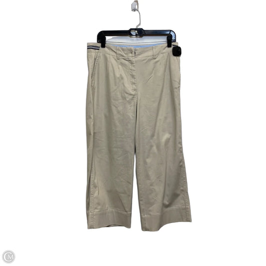 Pants Cropped By Crown And Ivy In Tan, Size: 6