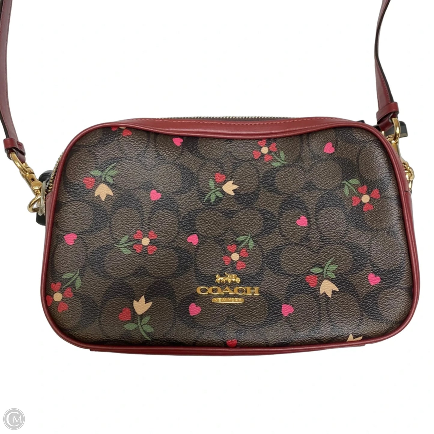 Crossbody Designer By Coach, Size: Medium