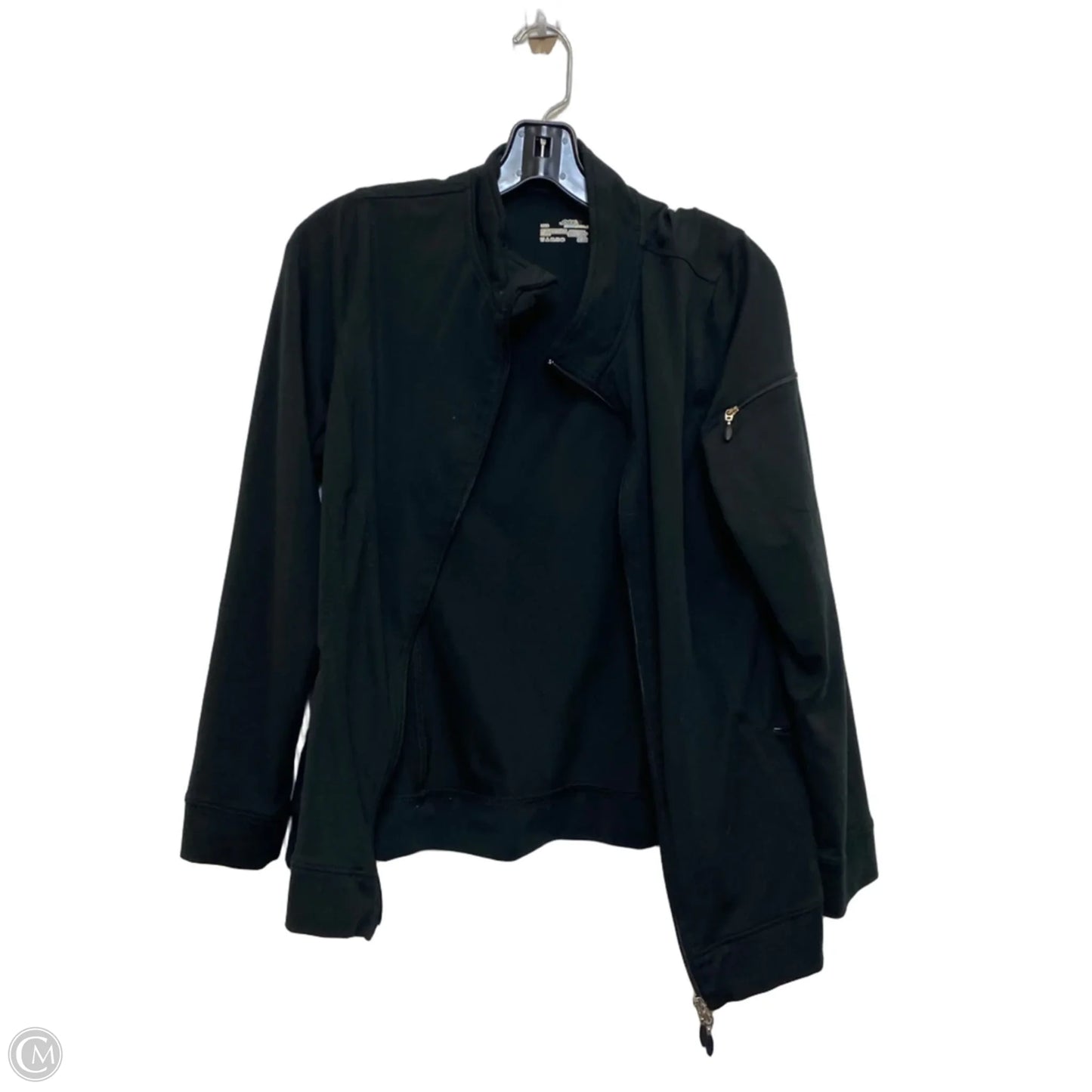 Athletic Jacket By Jockey In Black, Size: L