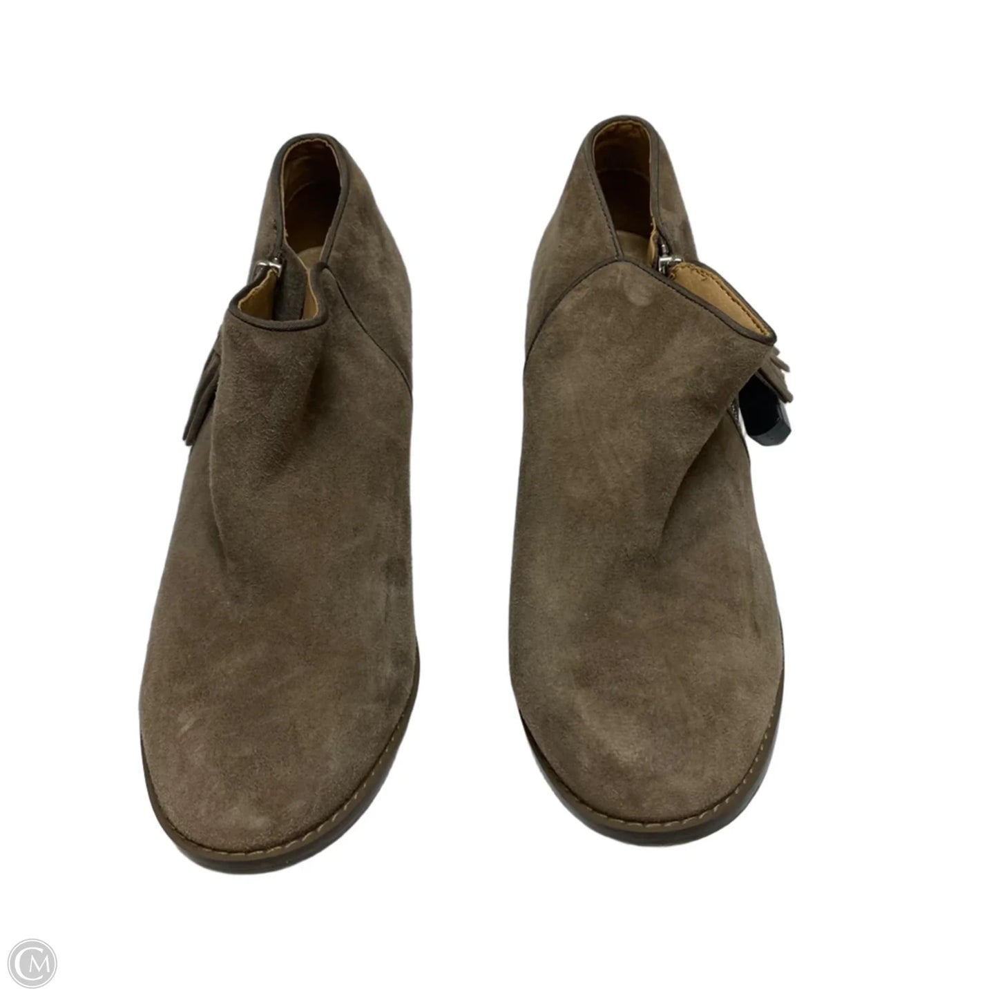 Boots Ankle Flats By Vionic In Brown, Size: 6.5
