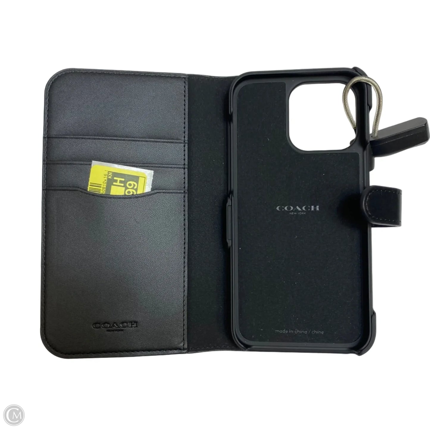 Phone Case Designer By Coach, Size: Medium