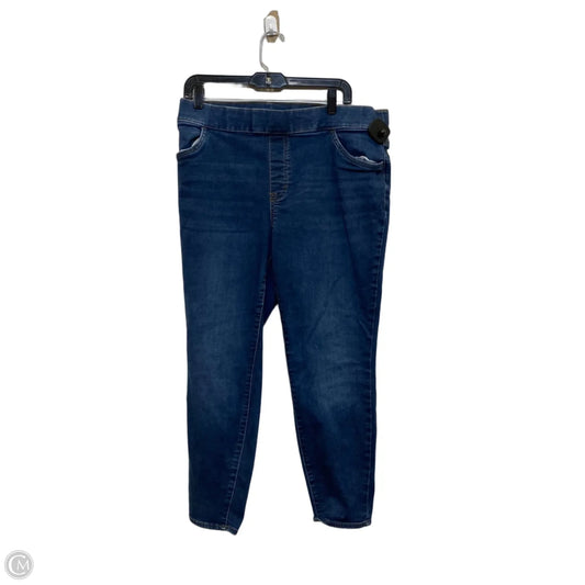Jeans Jeggings By Evri In Blue, Size: 20
