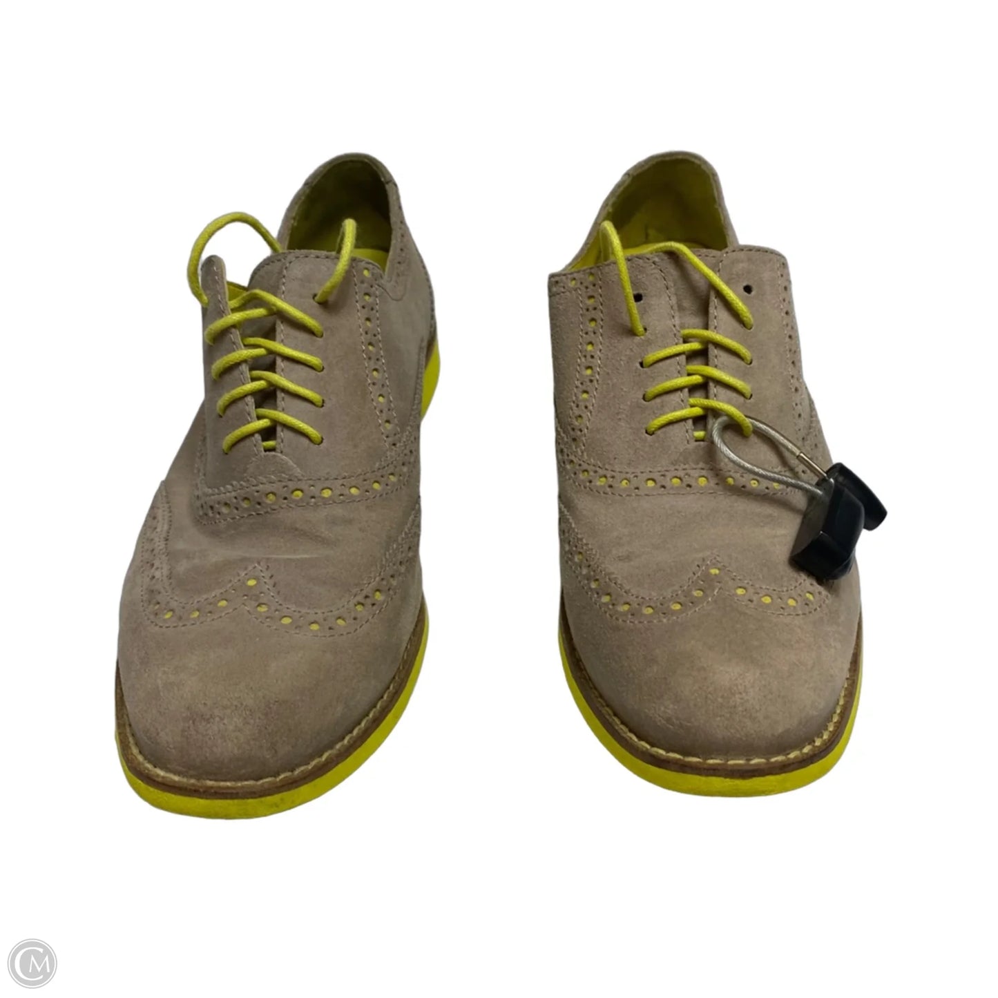 Shoes Designer By Cole-haan In Brown & Yellow, Size: 8.5