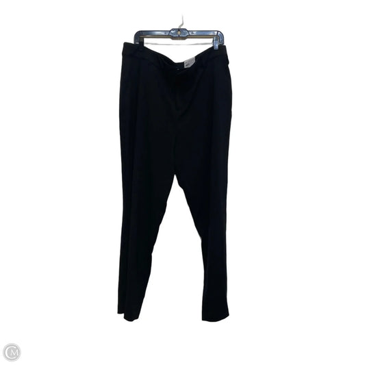 Pants Dress By Nine West In Black, Size: 18