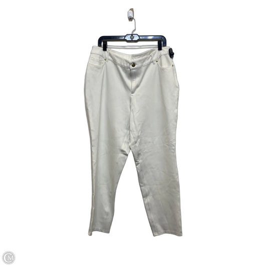 Pants Other By Cato In Cream, Size: 18