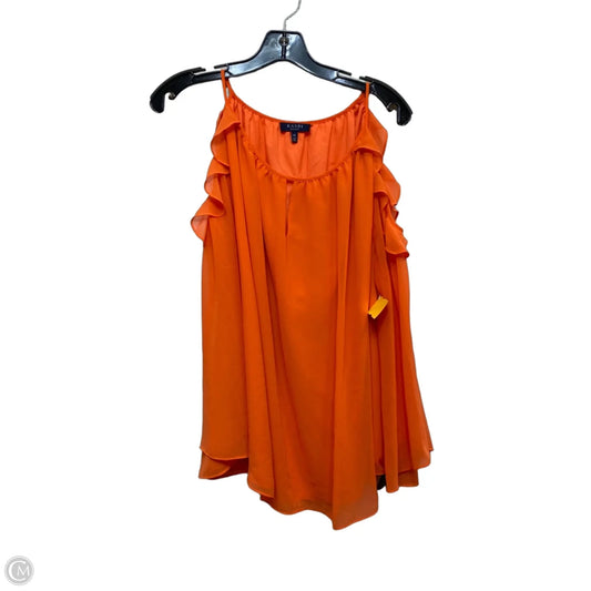 Top Long Sleeve By Kaari Blue In Orange, Size: Xl