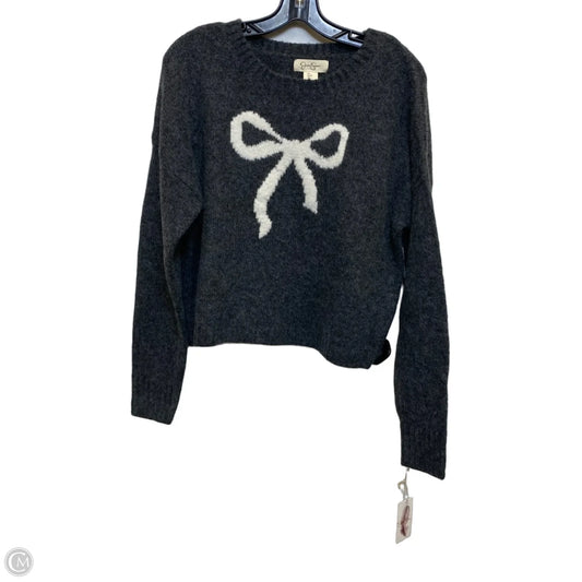 Sweater By Jessica Simpson In Grey, Size: L