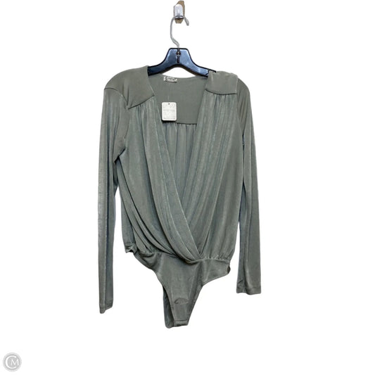 Bodysuit By Free People In Green, Size: M