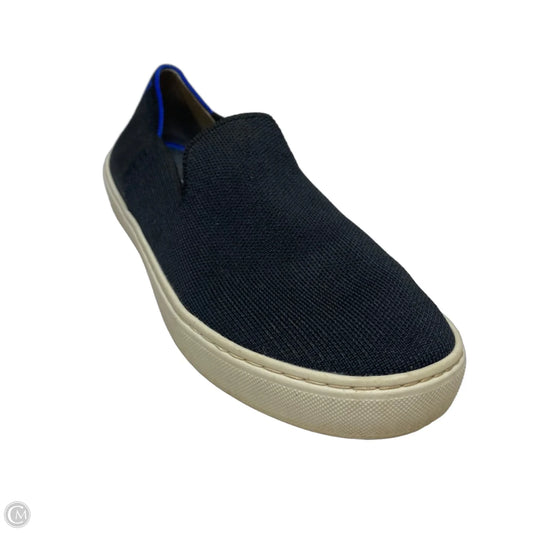 Shoes Flats Designer By Rothys In Navy, Size: 9