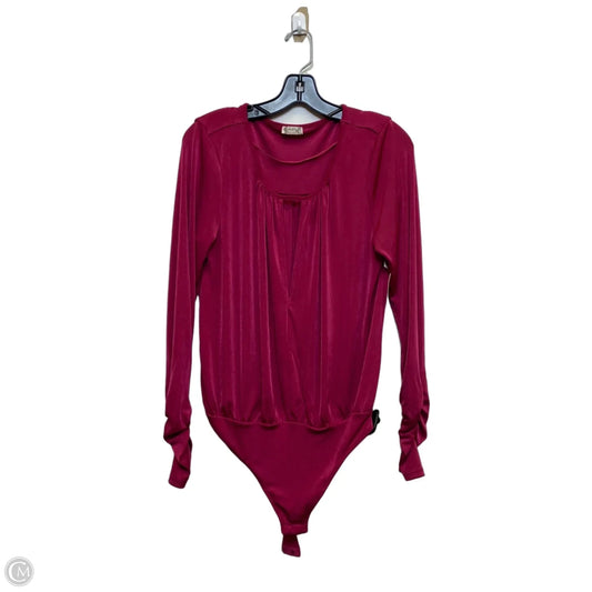 Bodysuit By Free People In Pink, Size: L