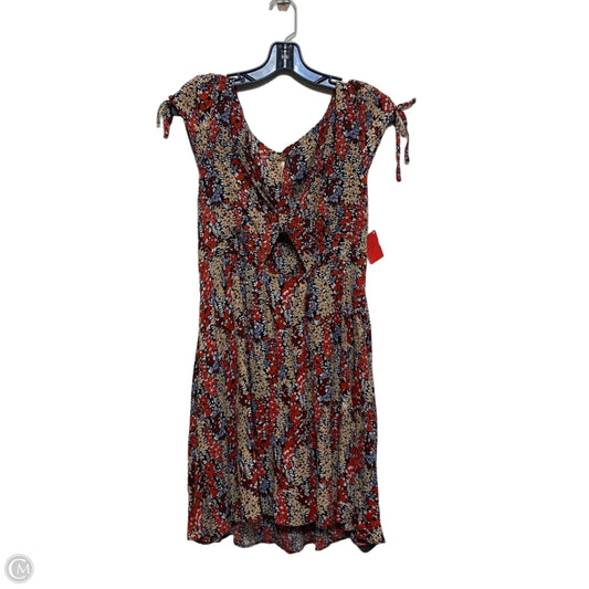 Dress Casual Short By Free People In Orange & Red, Size: M