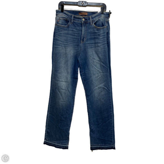 Jeans Boyfriend By Judy Blue In Blue Denim, Size: 8