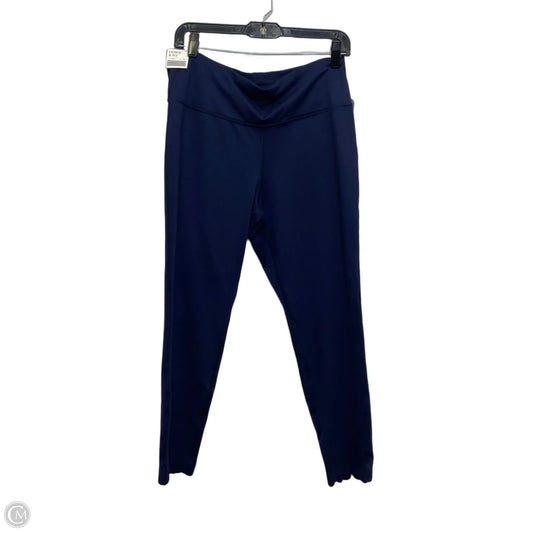 Athletic Leggings By Crown And Ivy In Blue, Size: L
