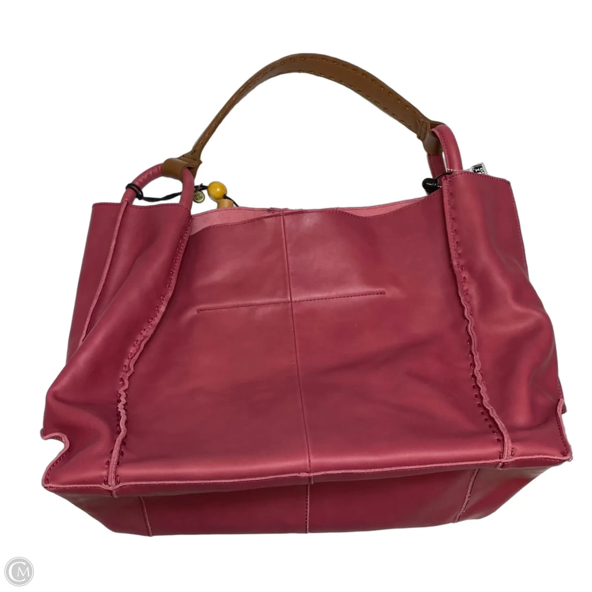Handbag Leather By The Sak, Size: Large