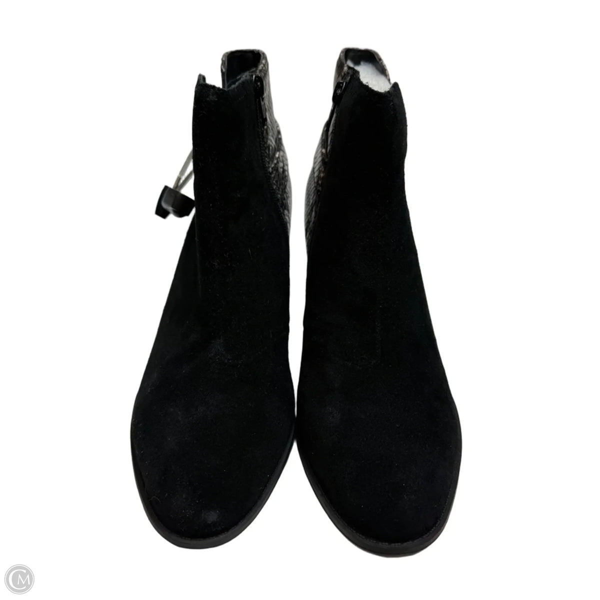 Boots Ankle Heels By Vionic In Black, Size: 9.5