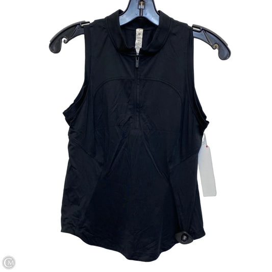 Athletic Tank Top By Lululemon In Black, Size: S