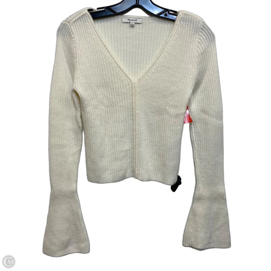 Sweater By Madewell In Cream, Size: L