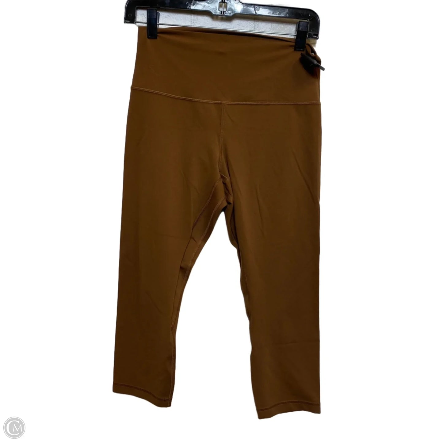 Athletic Leggings Capris By Lululemon In Brown, Size: M