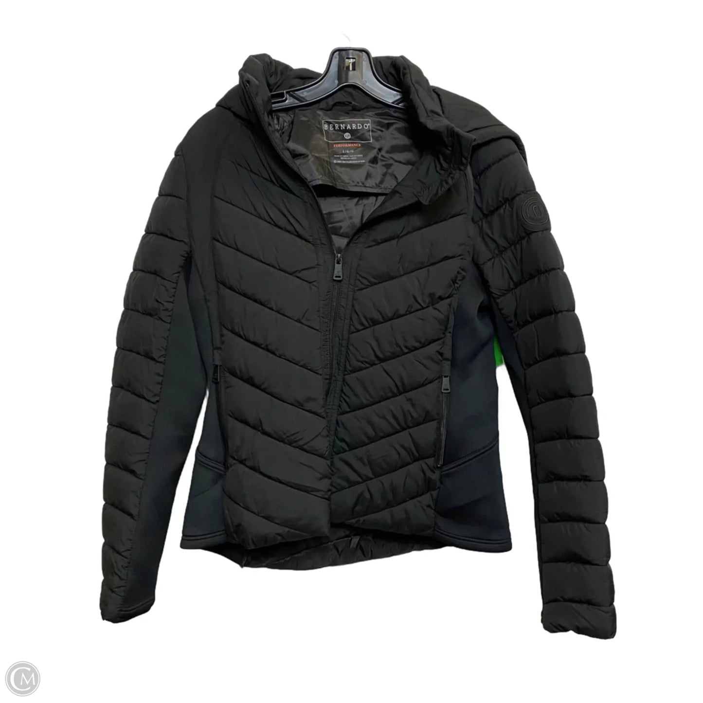 Jacket Puffer & Quilted By Bernardo In Black, Size: L