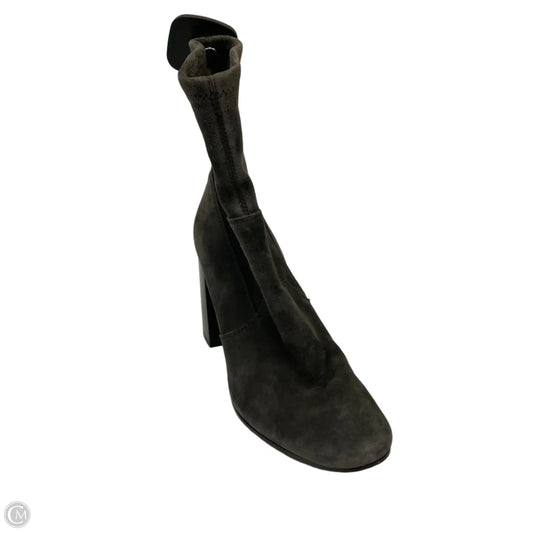 Boots Designer By Frye In Grey, Size: 6.5