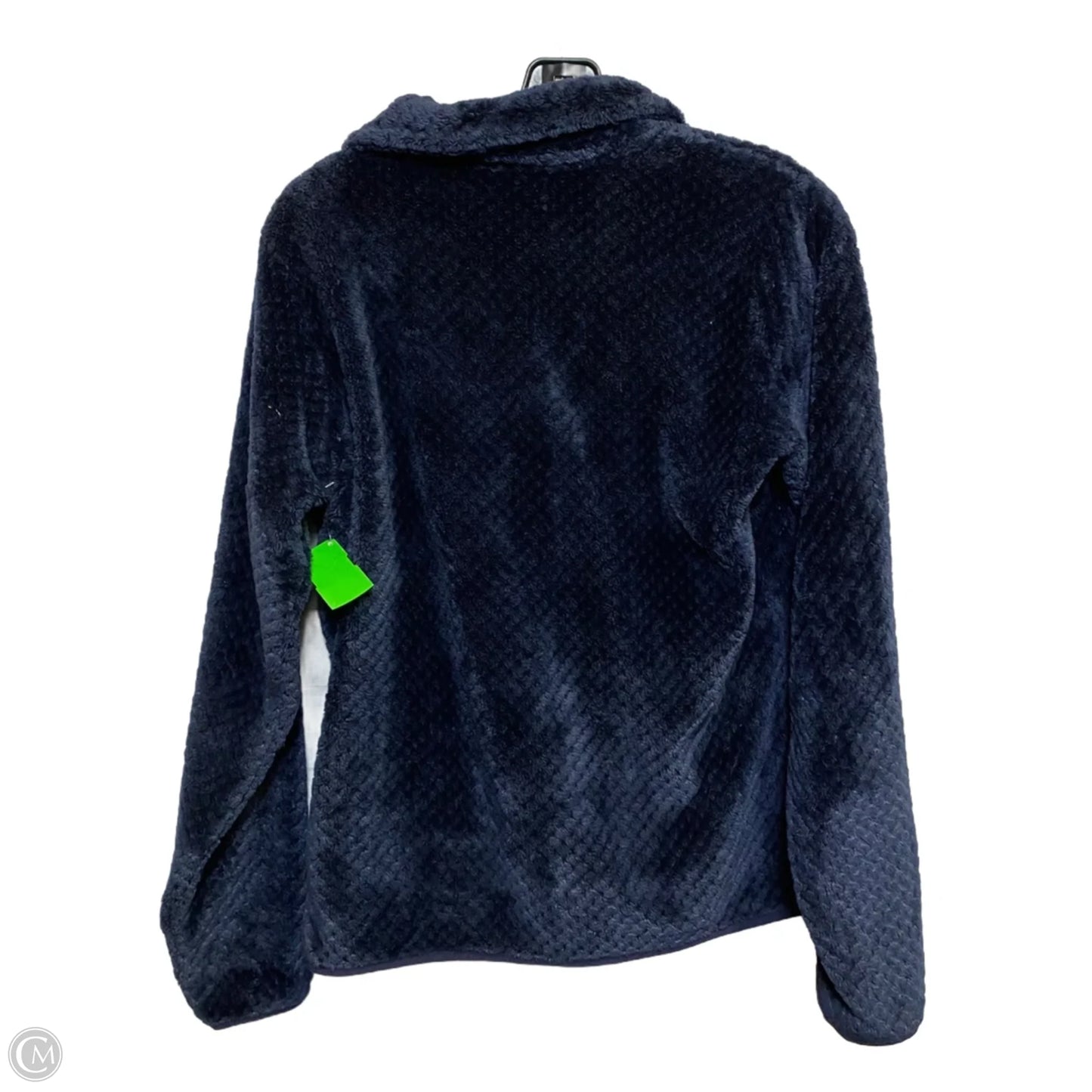 Jacket Faux Fur & Sherpa By Columbia In Blue, Size: M