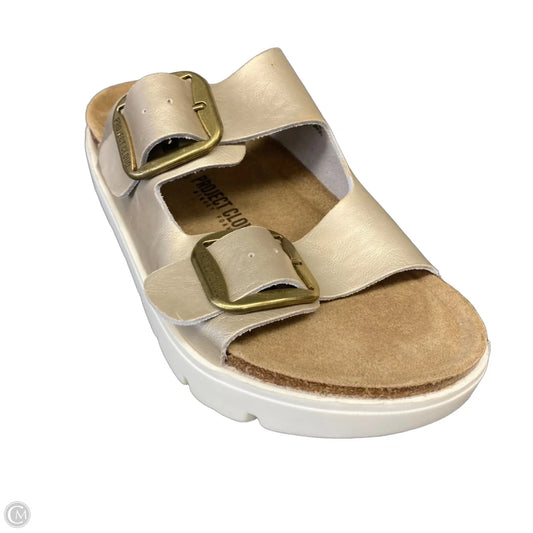Sandals Flats By Project Cloud In Brown, Size: 10