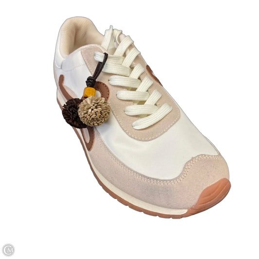 Shoes Sneakers By Lucky Step In Brown & Cream, Size: 10