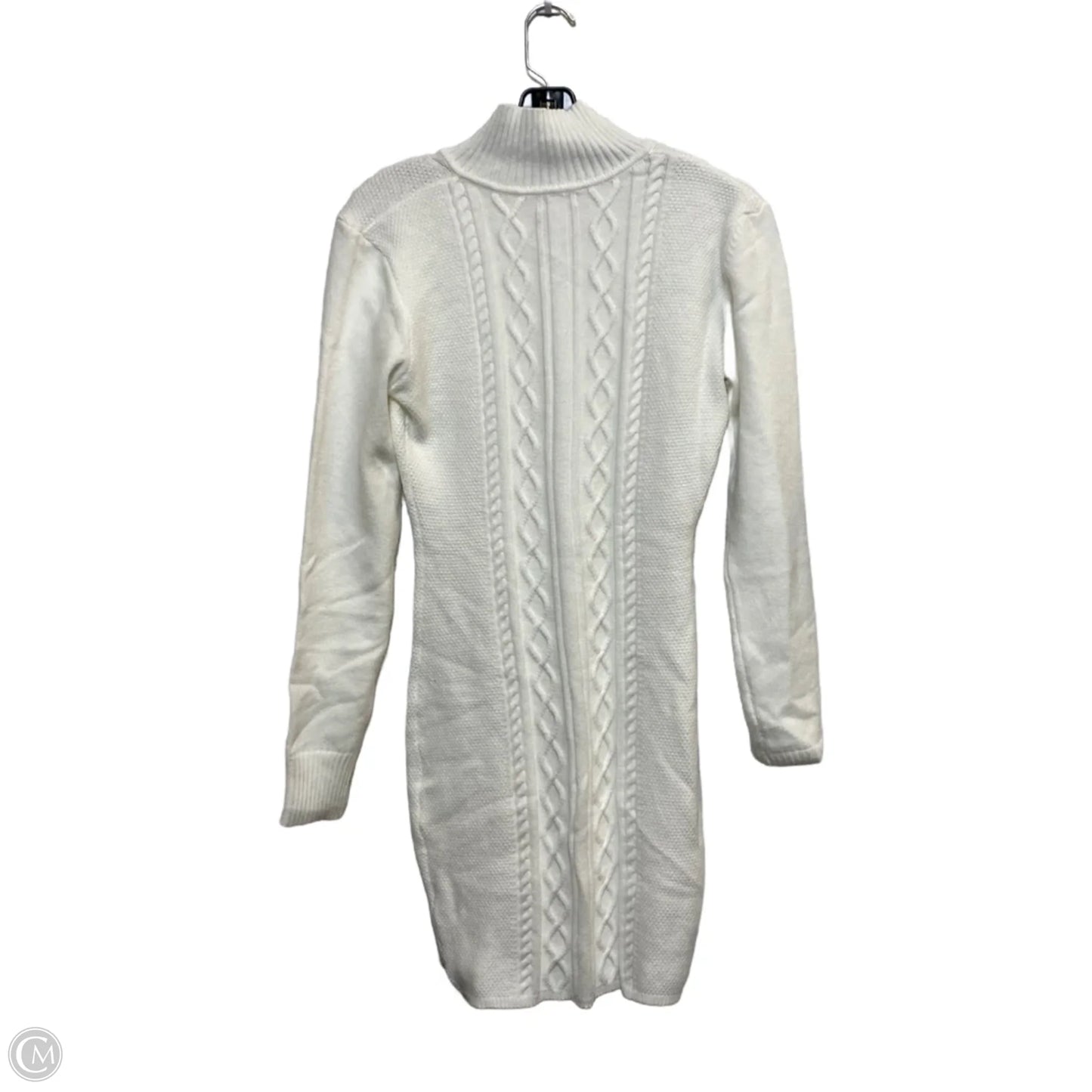 Dress Sweater By J For Justify In White, Size: L