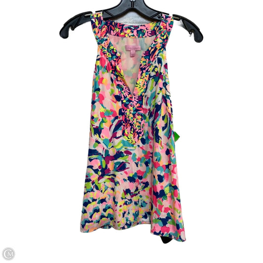 Top Sleeveless Designer By Lilly Pulitzer In Multi-colored, Size: S