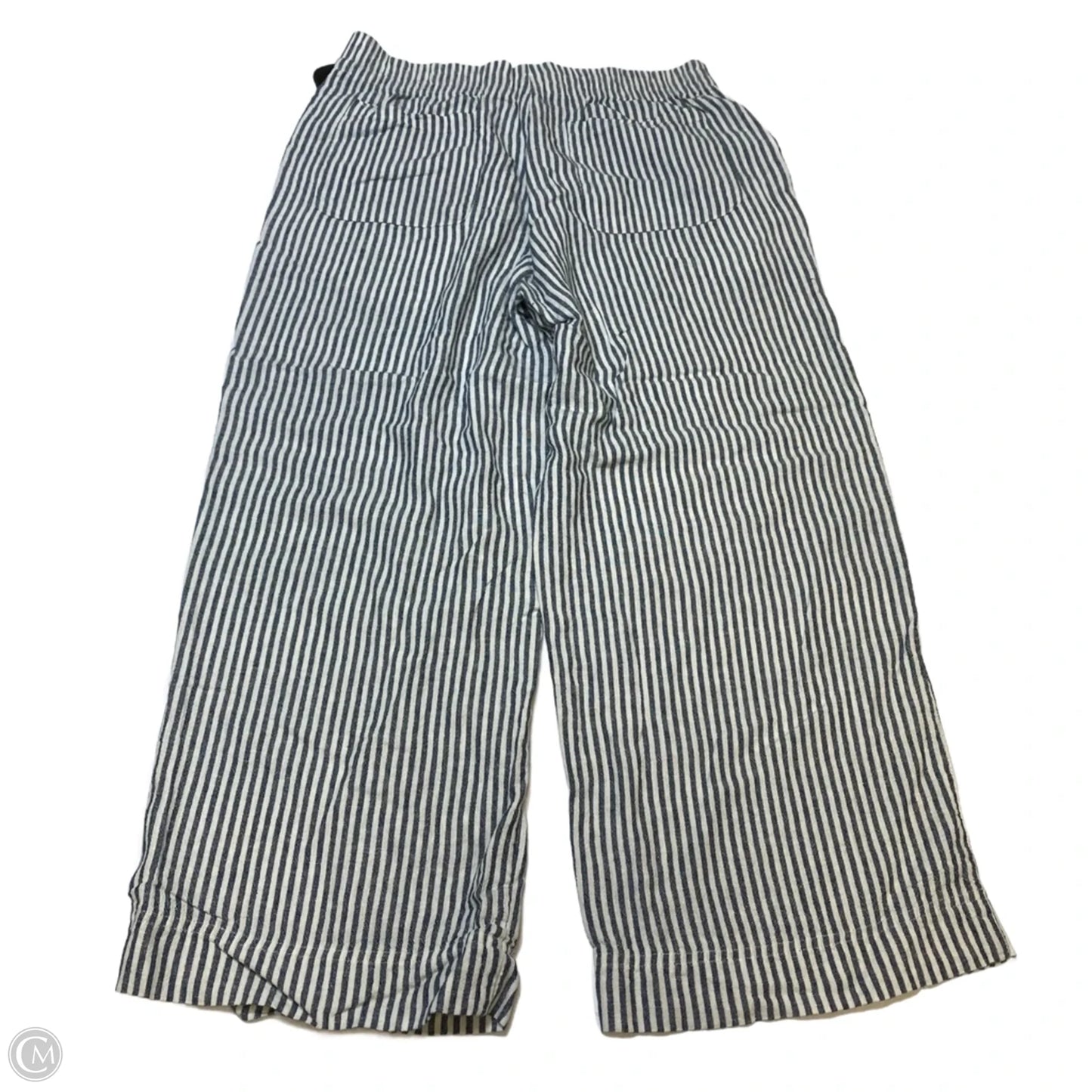 Pants Wide Leg By Old Navy In Blue & Cream, Size: Mp