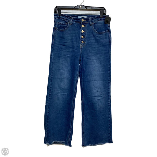 Jeans Wide Leg By Tnr Jeans In Blue Denim, Size: 6
